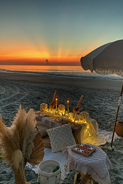 Glow package for sunset picnics